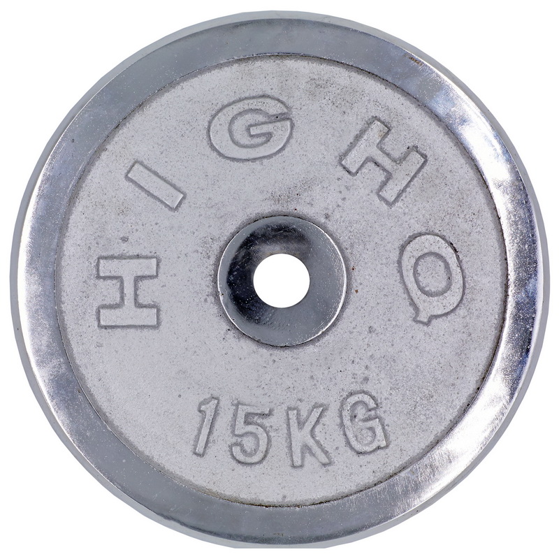 Млинці диски хромовані HIGHQ SPORT TA-1455-15S 30мм 15кг хром