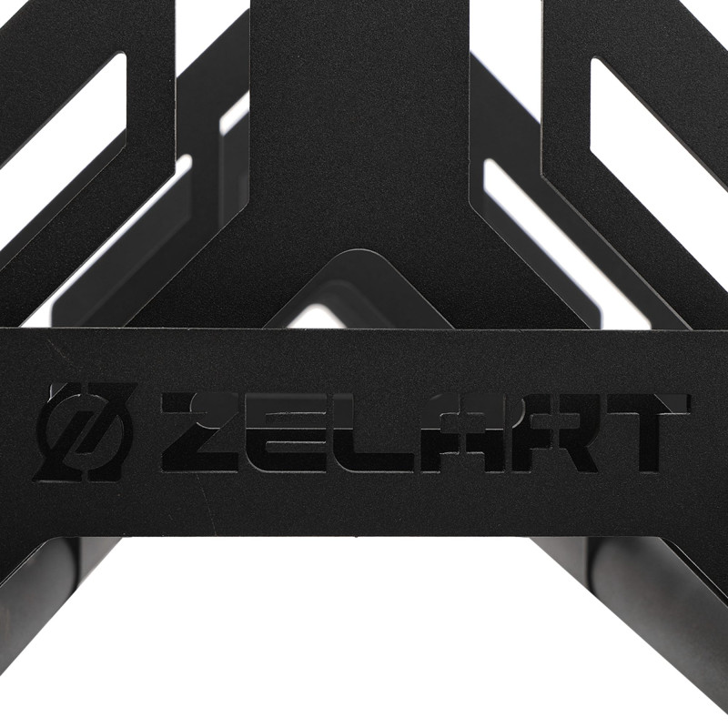 Стійка горизонтальна для бамперних млинців дисків пересувна Bumper Plate Rack Mdbuddy TA-1691 розмір-130x30x26см чорний