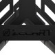 Стійка горизонтальна для бамперних млинців дисків пересувна Bumper Plate Rack Mdbuddy TA-1691 розмір-130x30x26см чорний