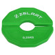 Блини диски змінні гумові Rubber Change Plates Zelart TA-1692-0_25 0,25 кг зелений