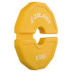 Блини диски змінні гумові Rubber Change Plates Zelart TA-1692-0_5 0,5 кг жовтий