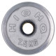 Бліни диски хромовані HIGHQ SPORT TA-1838-7_5B 52мм 7,5кг хром