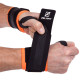Бинти кистьові для жиму STRENGTH WRIST WRAPS Zelart TA-2256 2штуки чорний-помаранчевий