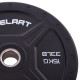Бамперні диски гумові Bumper Plates Zelart TA-2258-15 50,4мм 15кг чорний