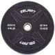 Бамперні диски гумові Bumper Plates Zelart TA-2258-20 50,4мм 20кг чорний