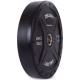 Бамперні диски гумові Bumper Plates Zelart TA-2258-25 50,4мм 25кг чорний