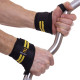 Бинти кистьові для жиму STRENGTH WRIST WRAPS Zelart TA-2645 2шт чорний-жовтий