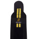 Бинти кистьові для жиму STRENGTH WRIST WRAPS Zelart TA-2645 2шт чорний-жовтий