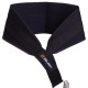 Пояс атлетичний для обтяження текстильний з ланцюгом та карабіном Zelart Dipping Belt TA-2647 спинка-20см чорний