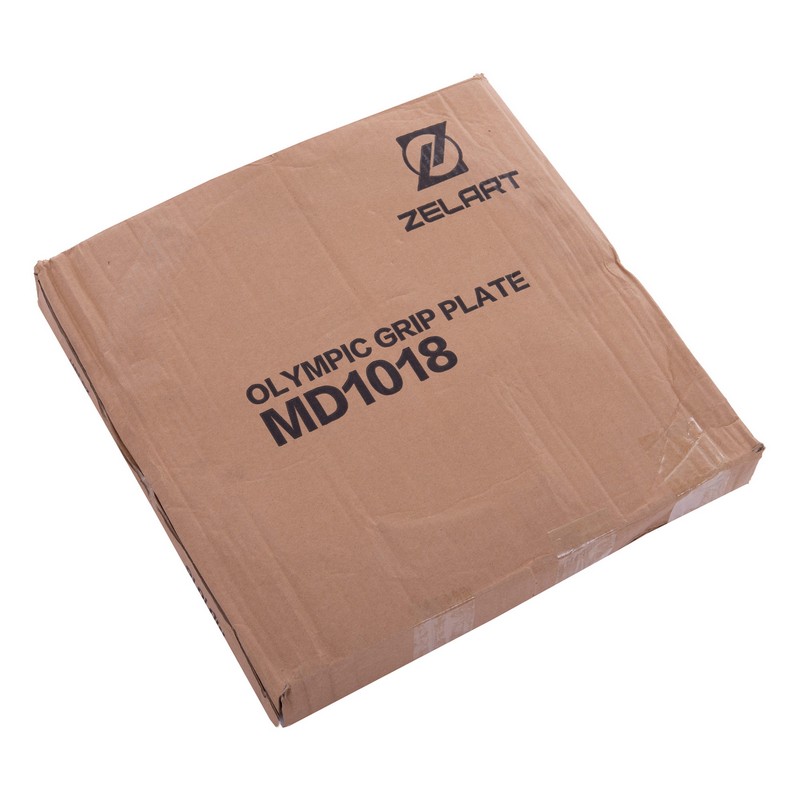 Млинці диски гумові з потрійним хватом та металевою втулкою Zelart TA-2673-20 51мм 20кг чорний