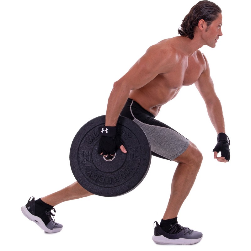 Бамперні диски гумові Bumper Plates MDbuddy TA-2676-10 51мм 10кг чорний