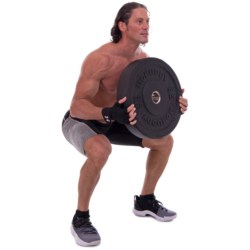 Бамперні диски гумові Bumper Plates MDbuddy TA-2676-20 51мм 20кг чорний