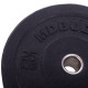Бамперні диски гумові Bumper Plates MDbuddy TA-2676-25 51мм 25кг чорний