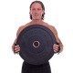 Бамперні диски гумові Bumper Plates MDbuddy TA-2676-25 51мм 25кг чорний