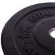 Бамперні диски гумові Bumper Plates MDbuddy TA-2676-2_5 51мм 2,5кг чорний