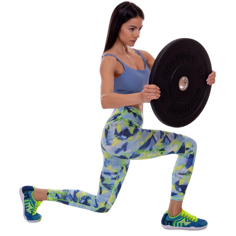 Бамперні диски гумові Bumper Plates MDbuddy TA-2676-5 51мм 5кг чорний