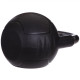 Гиря цільна з поліуретановим покриттям і хромованою ручкою Zelart TA-2681-18 вага 18кг чорний