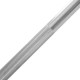 Штанга нерозбірна з фіксованою вагою пряма гумова Zelart Rubber Coated Barbell TA-2685-15 довжина-95см 15кг чорний