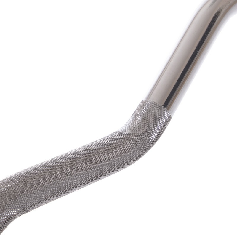 Штанга нерозбірна з фіксованою вагою вигнута гумова Zelart Rubber Coated Barbell TA-2687-15 довжина-95см 15кг чорний