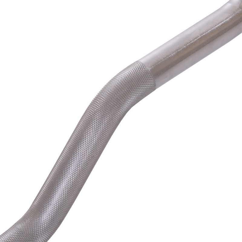 Штанга нерозбірна з фіксованою вагою вигнута гумова Zelart Rubber Coated Barbell TA-2687-20 довжина-95см 20кг чорний