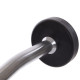 Штанга нерозбірна з фіксованою вагою вигнута гумова Zelart Rubber Coated Barbell TA-2687-5 довжина-95см 5кг чорний