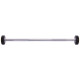 Штанга нерозбірна з фіксованою вагою пряма поліуретанова Zelart Urethane Barbell TA-2689-10 довжина-103см 10кг чорний-салатовий
