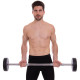 Штанга нерозбірна з фіксованою вагою пряма поліуретанова Zelart Urethane Barbell TA-2689-25 довжина-106см 25кг чорний-салатовий