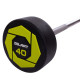 Штанга нерозбірна з фіксованою вагою пряма поліуретанова Zelart Urethane Barbell TA-2689-40 довжина-112см 40кг чорний-салатовий