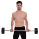 Штанга нерозбірна з фіксованою вагою пряма поліуретанова Zelart Urethane Barbell TA-2689-40 довжина-112см 40кг чорний-салатовий