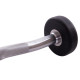Штанга нерозбірна з фіксованою вагою вигнута поліуретанова Zelart Urethane Barbell TA-2690-10 довжина-102см 10кг чорний-салатовий