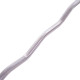 Штанга нерозбірна з фіксованою вагою вигнута поліуретанова Zelart Urethane Barbell TA-2690-15 довжина-104см 15кг чорний-салатовий
