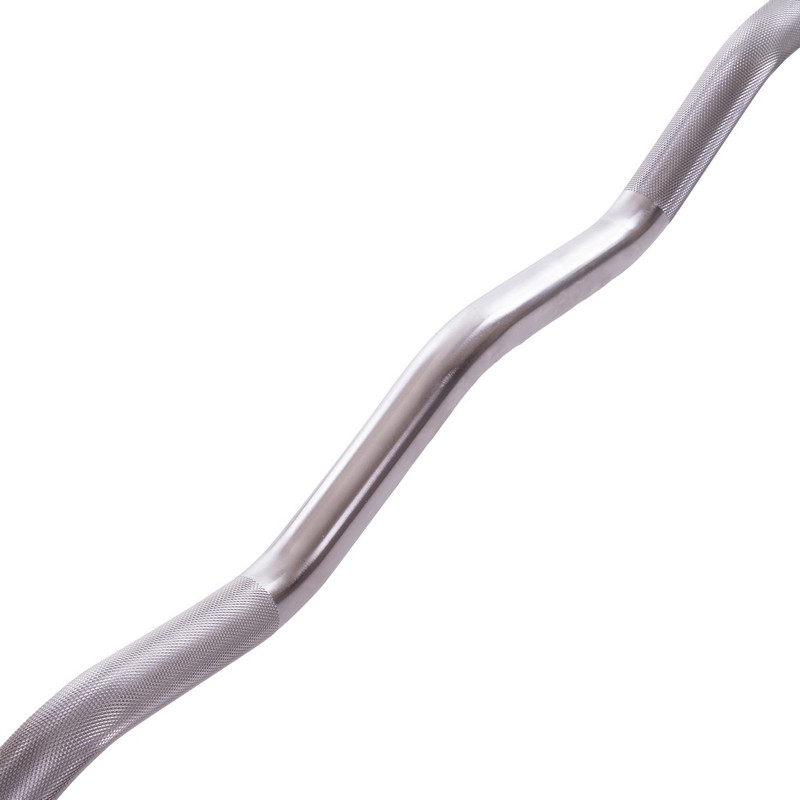 Штанга нерозбірна з фіксованою вагою вигнута поліуретанова Zelart Urethane Barbell TA-2690-20 довжина-104см 20кг чорний-салатовий