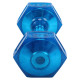 Гантель для фітнесу з TPU покриттям Zelart Jelly Urethane Coated Dumbbells TA-2946-12_5LB 1шт 5,7кг синій