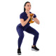 Гантель для фітнесу з TPU покриттям Zelart Jelly Urethane Coated Dumbbells TA-2946-15LB 1шт 6,8кг помаранчевий
