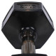 Гантель для фітнесу з TPU покриттям Zelart Jelly Urethane Coated Dumbbells TA-2946-20LB 1шт 9кг чорний