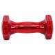 Гантель для фітнесу з TPU покриттям Zelart Jelly Urethane Coated Dumbbells TA-2946-2_5LB 1шт 1,13кг червоний