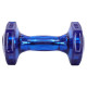 Гантель для фітнесу з TPU покриттям Zelart Jelly Urethane Coated Dumbbells TA-2946-5LB 1шт 2,3кг фіолетовий