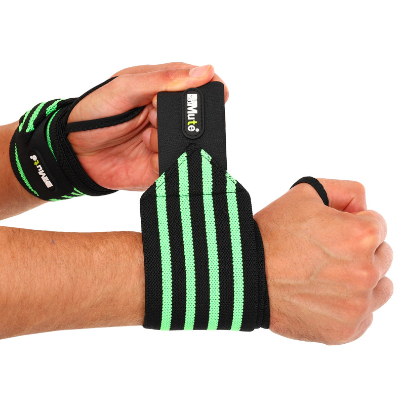 Бинти кистьові для жиму STRENGTH WRIST WRAPS MUTE TA-311 2штуки кольори в асортименті