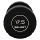 Гантель цільна професійна CPU покриття Zelart TA-3111-17_5 1шт 17,5кг чорний