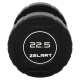 Гантель цільна професійна CPU покриття Zelart TA-3111-22_5 1шт 22,5кг чорний