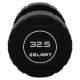 Гантель цільна професійна CPU покриття Zelart TA-3111-32_5 1шт 32,5кг чорний