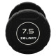 Гантель цільна професійна CPU покриття Zelart TA-3111-7_5 1шт 7,5кг чорний