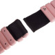 Обтяжувачі-браслети для рук ніг з силіконовим покриттям Zelart FITNESS BRACELETS TA-3274 2x0,5кг рожевий