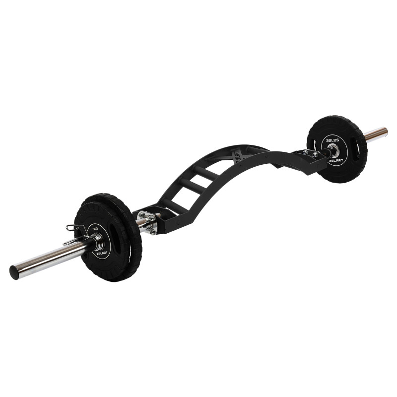 Гриф швейцарський мультихват Multi Grip Swiss Bar MDbuddy TA-3344 довжина 2,12 м ø50мм чорний