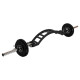 Гриф швейцарський мультихват Multi Grip Swiss Bar MDbuddy TA-3344 довжина 2,12 м ø50мм чорний