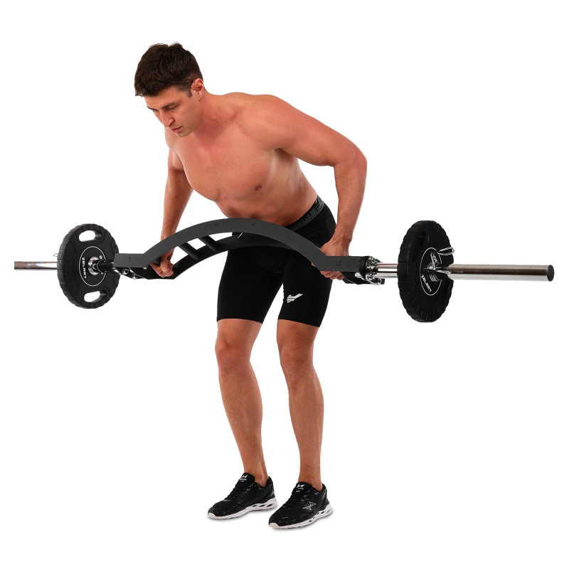Гриф швейцарський мультихват Multi Grip Swiss Bar MDbuddy TA-3344 довжина 2,12 м ø50мм чорний