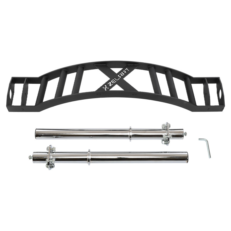 Гриф швейцарський мультихват Multi Grip Swiss Bar MDbuddy TA-3344 довжина 2,12 м ø50мм чорний