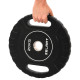 Блини диски CPU покриття 2 Handle металева втулка Zelart TA-3438-20 ø51мм 20кг чорний