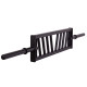 Гриф для штанги сталевий швейцарський мультихват Multi Grip Swiss Bar Zelart TA-3639 довжина 2,1м діаметр-28мм вага-21,5кг чорний