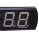 Таймер спортивний інтервальний для залу з пультом GYM TIMER Zelart TA-3649 73x15,5x4см чорний